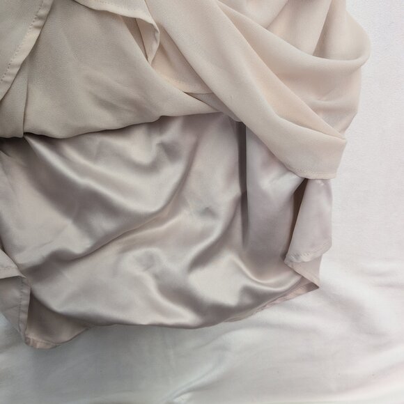 Naked Zebra Nude Slip Dress, Size M - Picture 7 of 10